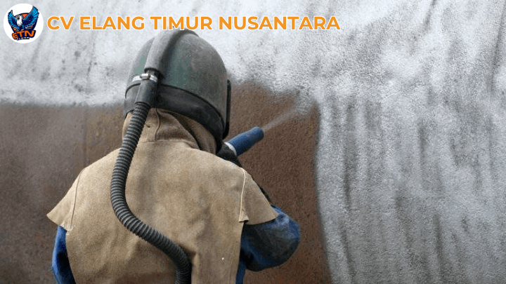 proses sandblasting kapal 3