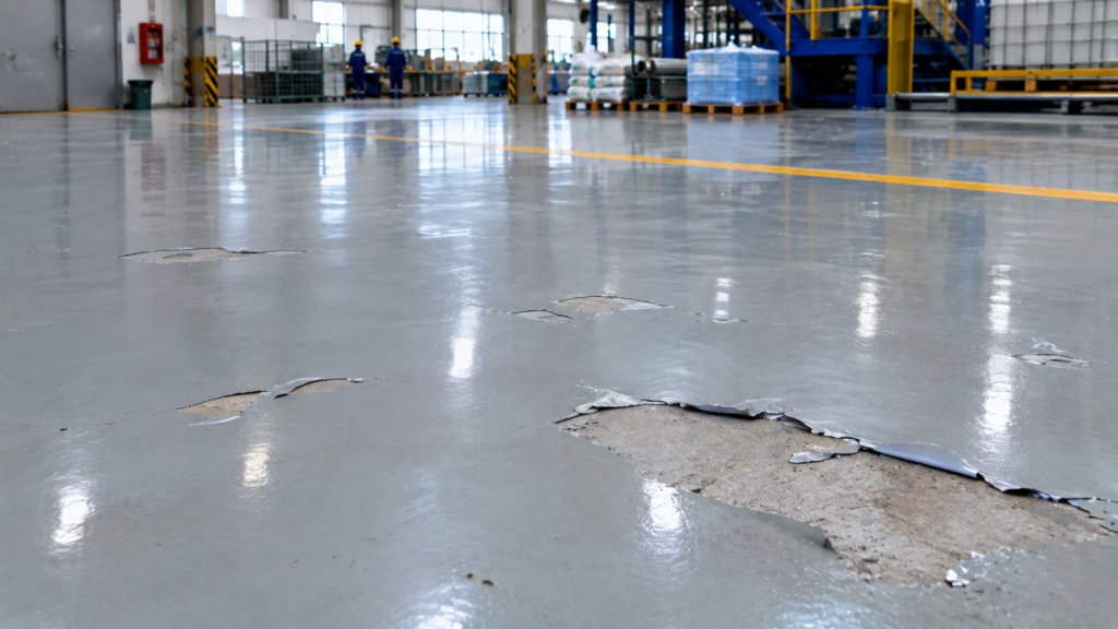 penyebab epoxy mengelupas