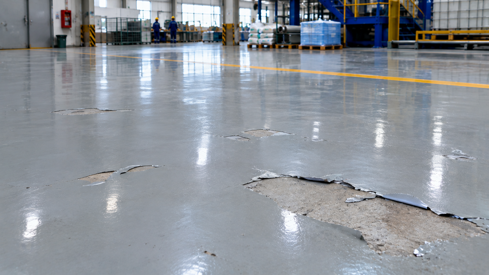 Epoxy Lantai Mengelupas. Berikut ini Penyebab dan Cara Mencegahnya