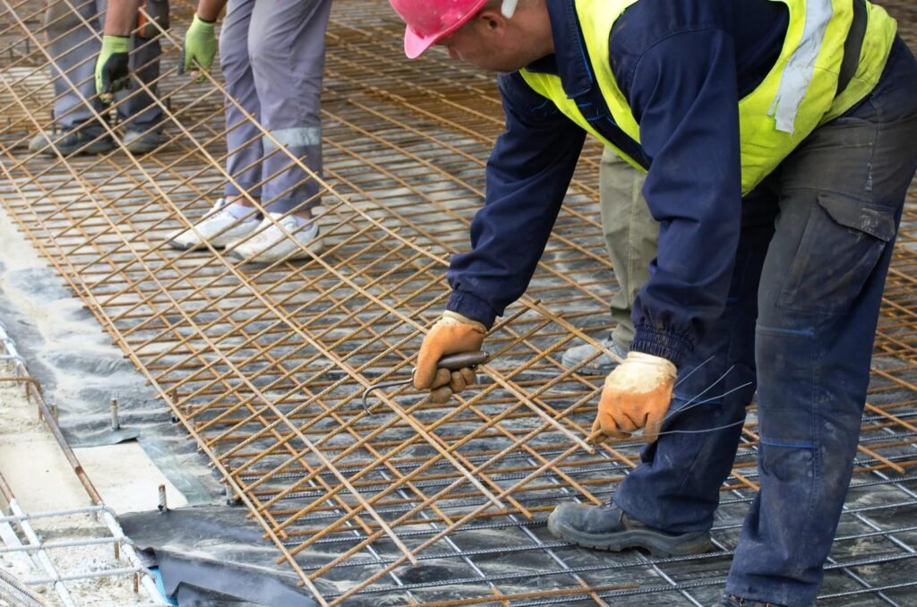 Wiremesh baja untuk tulangan cor lantai beton